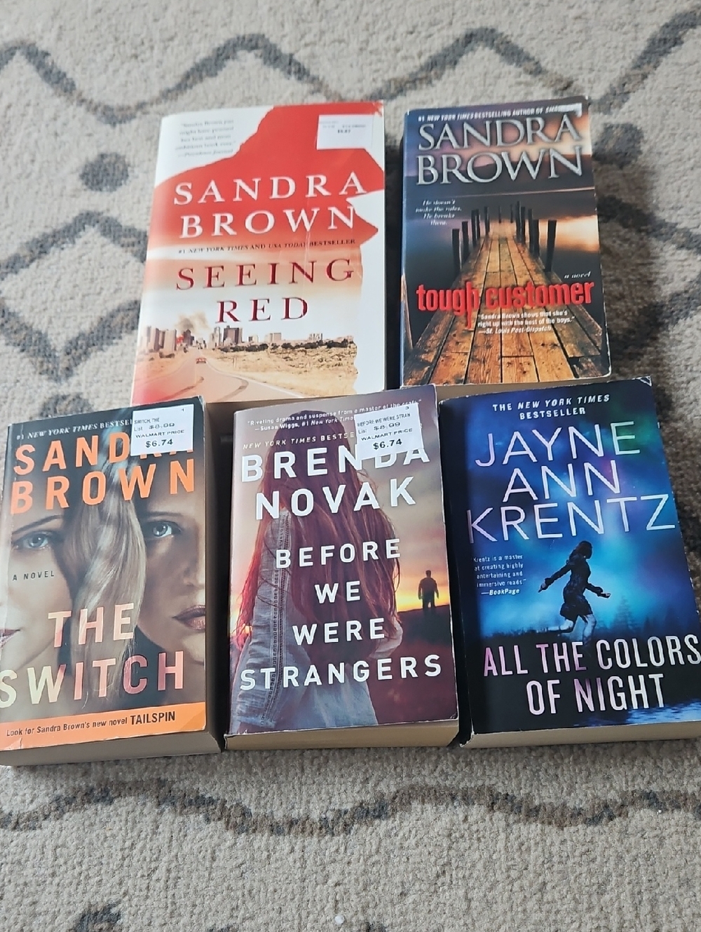 Paperback Novel - Seeing Red. I Can Mix Books Up To 5 Lbs